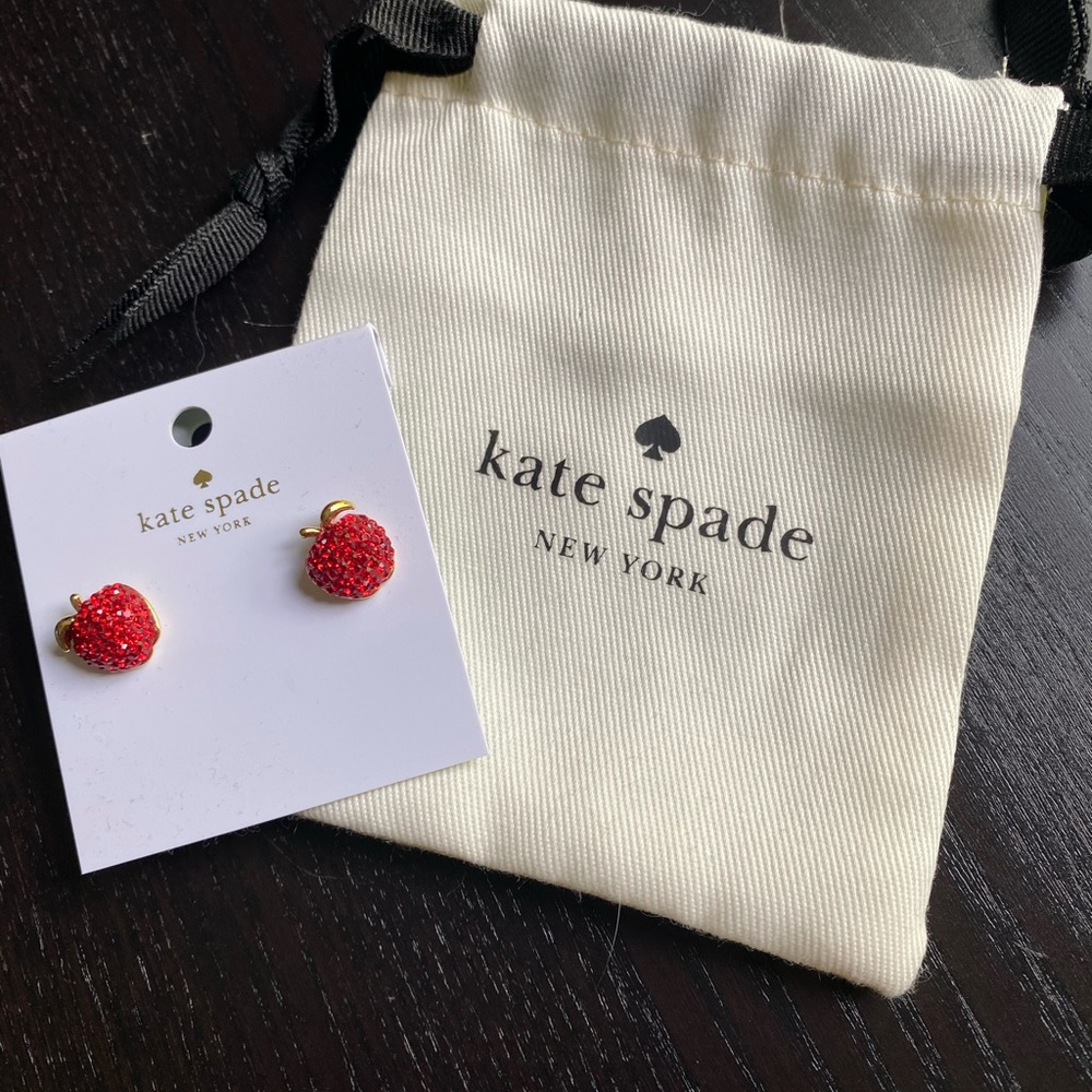 Kate Spade Apple Stud Earrings
